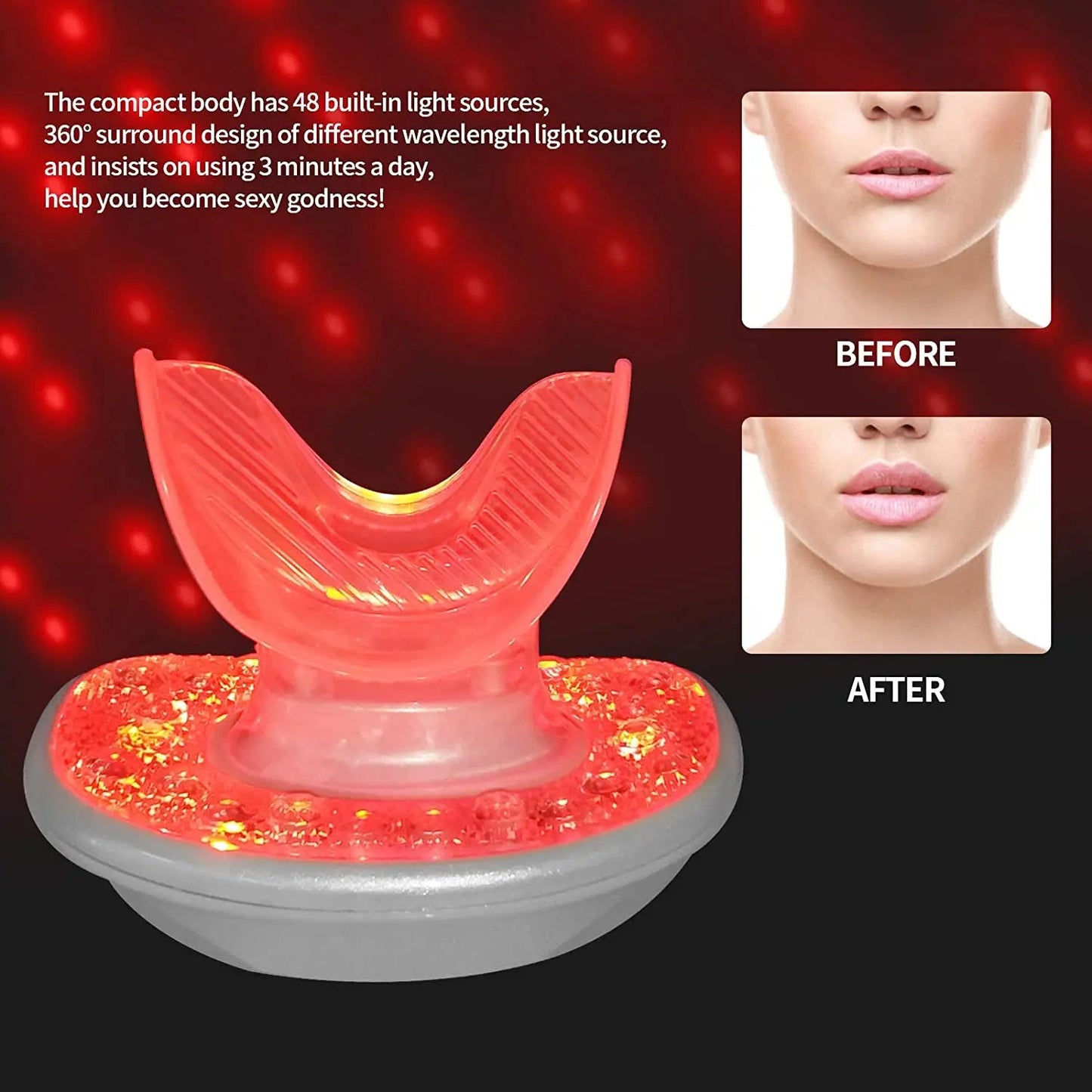 Lumarelief LipLume Device