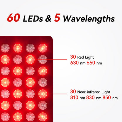 Lumarelief Compact Red Light Therapy Panel