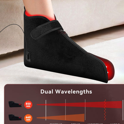 Lumarelief Red Light Therapy Wrap for Feet