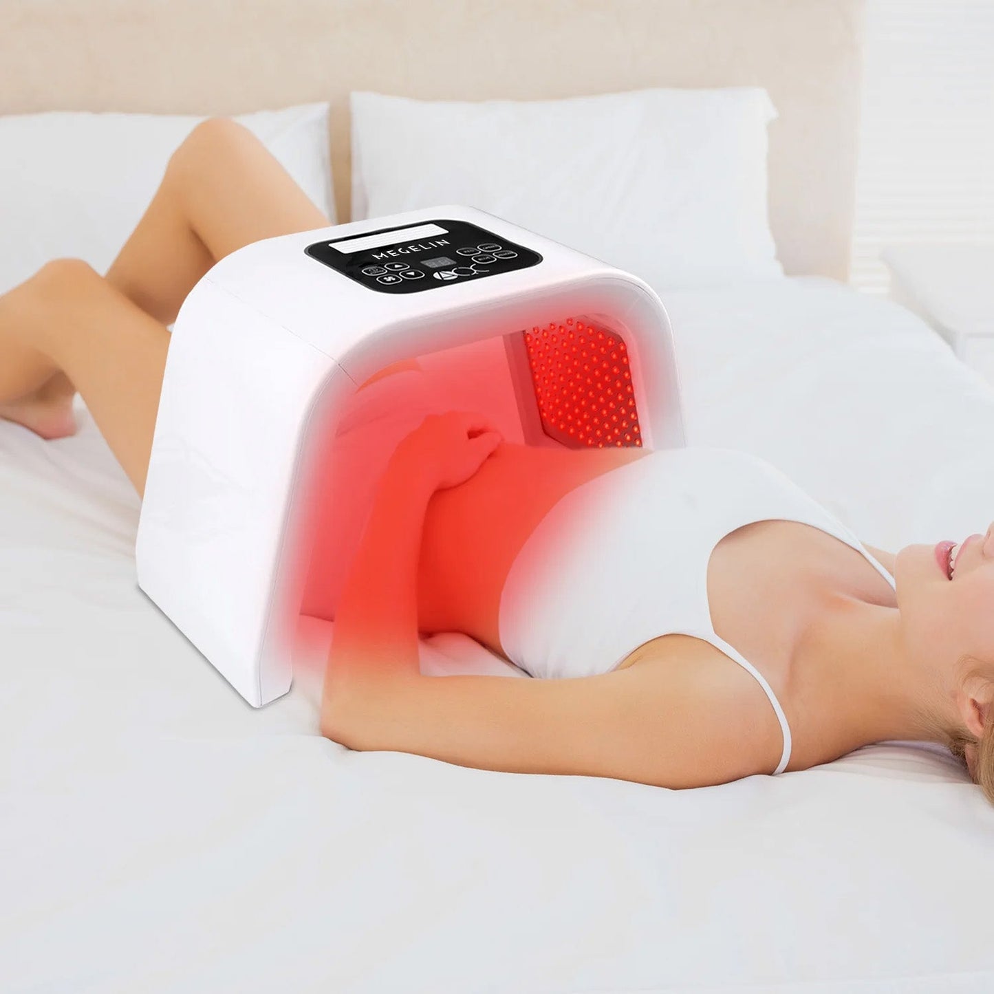 Lumarelief Red Light Therapy Hood