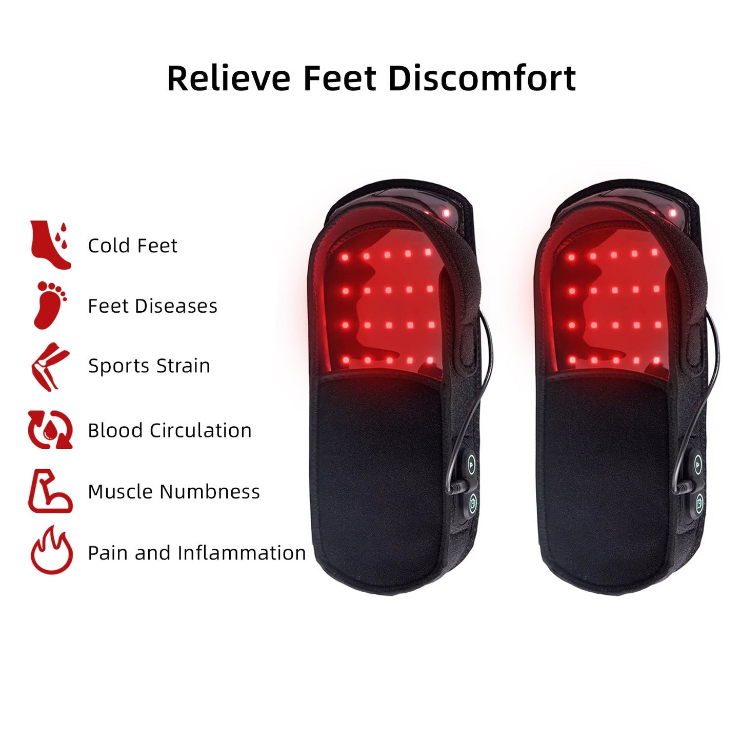 Lumarelief Red Light Therapy Shoes